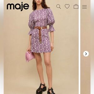 Maje floral dress